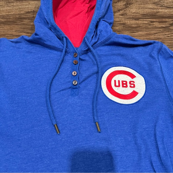 Chicago Cubs Hoodie by Mitchell and Ness - Picture 2 of 5